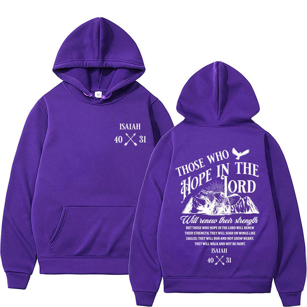 Religious Graphic Hoodie