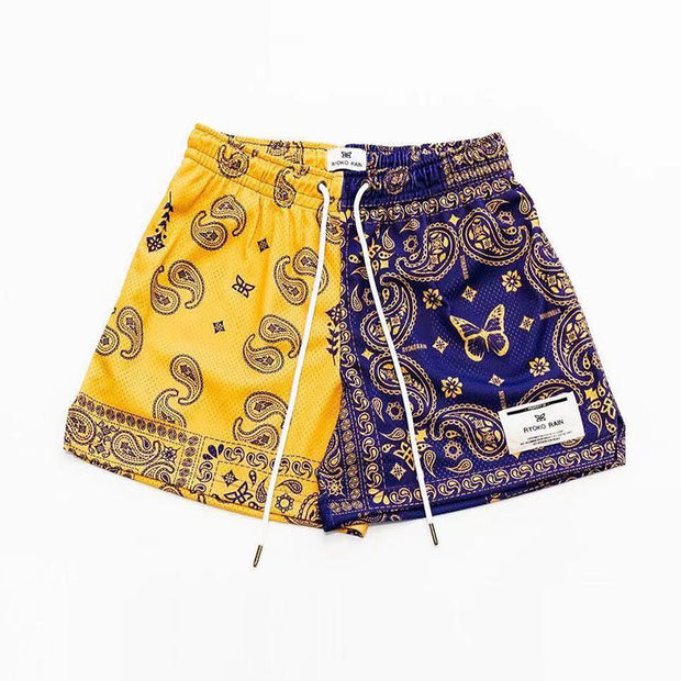 Paisley Shorts Mesh