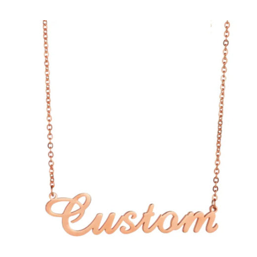 Stainless Steel Customized Various Sign Name Necklace