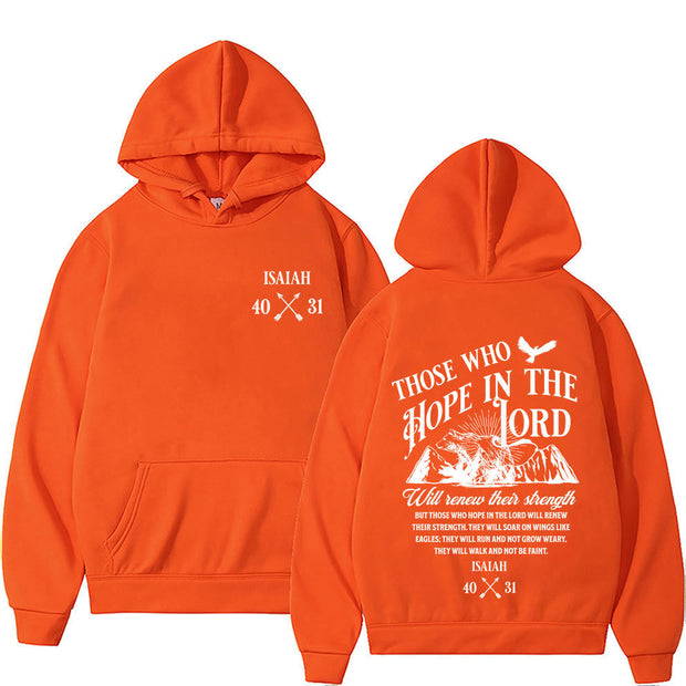 Religious Graphic Hoodie