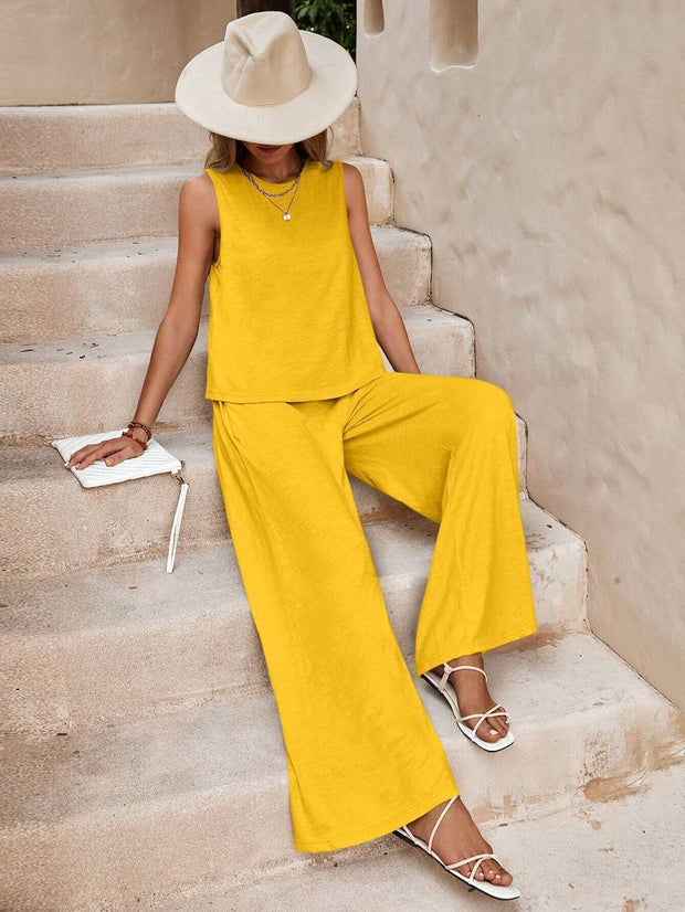 Loose Pullover Crew Neck Casual Women Suit