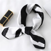 Small Scarf Stewardess Silk Hair Band