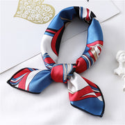 Small Scarf Stewardess Silk Hair Band