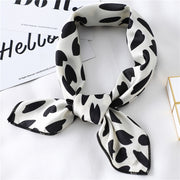 Small Scarf Stewardess Silk Hair Band