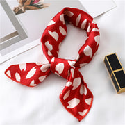 Small Scarf Stewardess Silk Hair Band