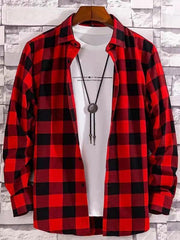 Casual Plaid Overshirt