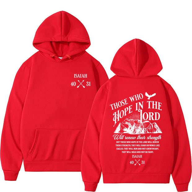 Religious Graphic Hoodie
