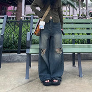 Baggy Ripped Denim Pants