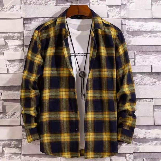 Casual Plaid Overshirt