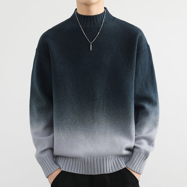 Gradient crewneck Men
