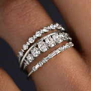 Lux High-grade Geometric Ring