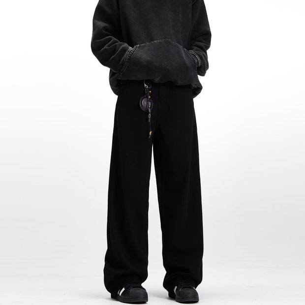 Loose Retro Straight Jeans