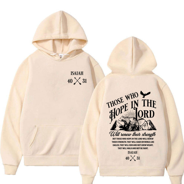 Religious Graphic Hoodie