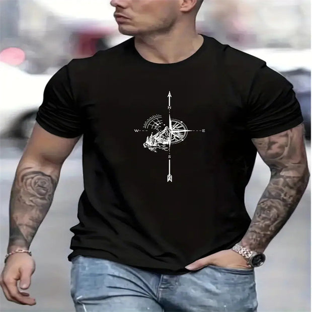 Nomad Compass Print Shirt