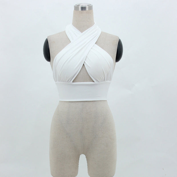 Twist Elegance Halter Top