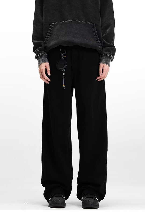 Loose Retro Straight Jeans