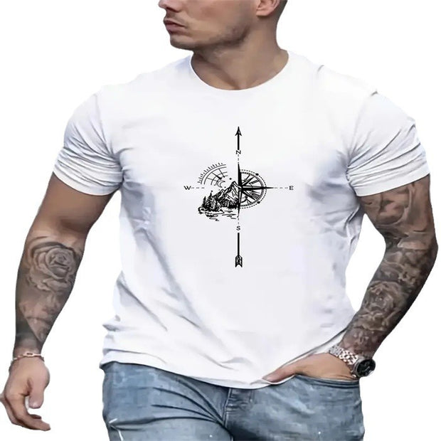 Nomad Compass Print Shirt