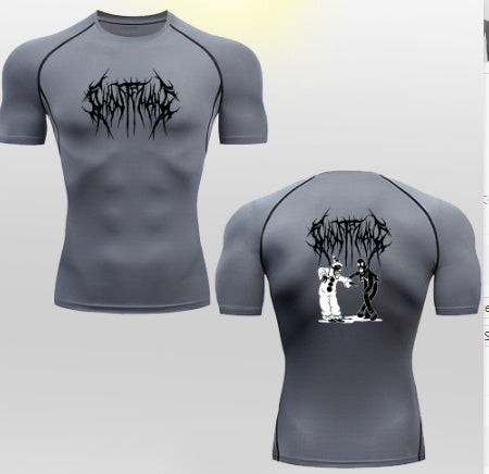 Tight T-shirt Quick-drying High Elastic Sports Top