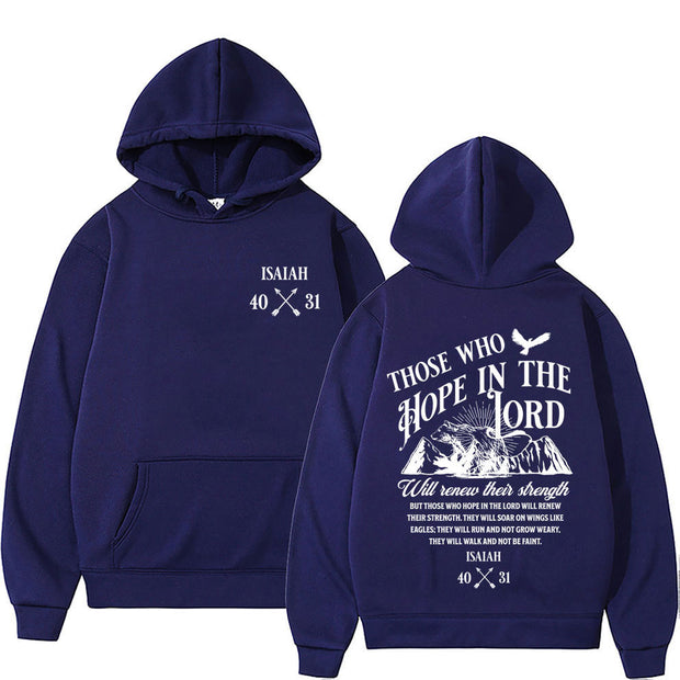 Religious Graphic Hoodie