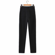 Tailored Trousers With Slits