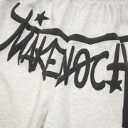 Make Rock Graffiti Print Shorts