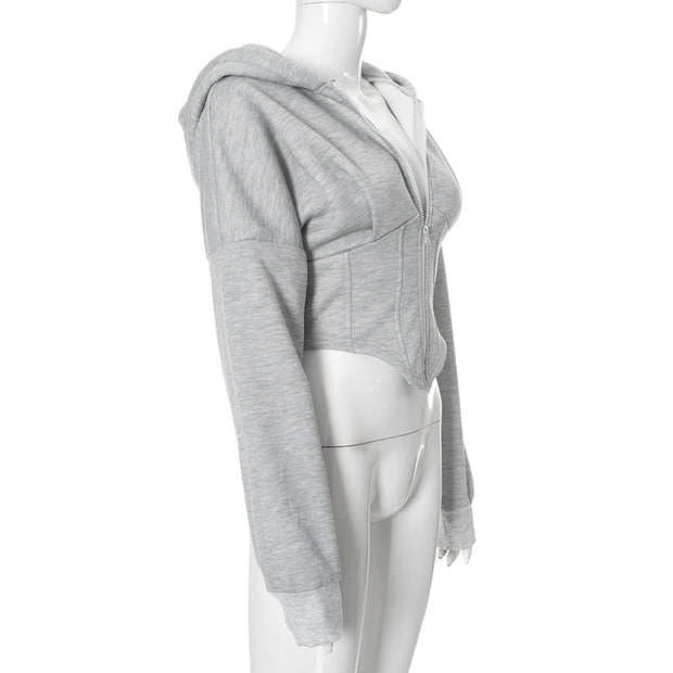 Long Sleeve Corset hoodie