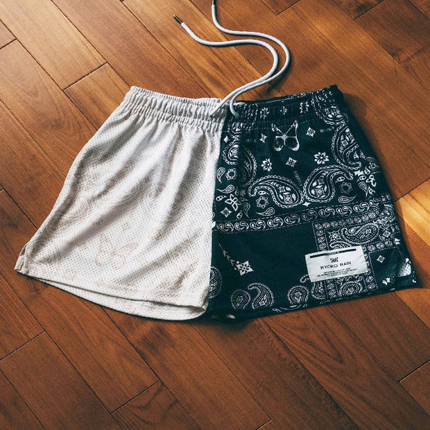 Paisley Shorts Mesh