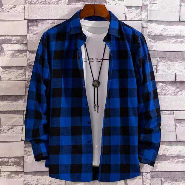 Casual Plaid Overshirt