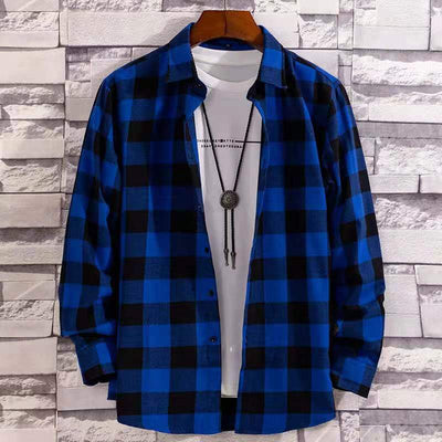 Casual Plaid Overshirt