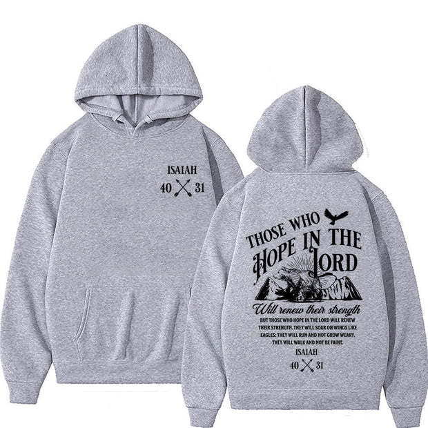 Religious Graphic Hoodie