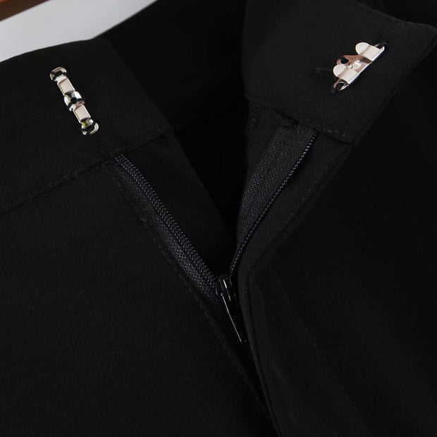 Tailored Trousers With Slits