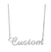 Stainless Steel Customized Various Sign Name Necklace