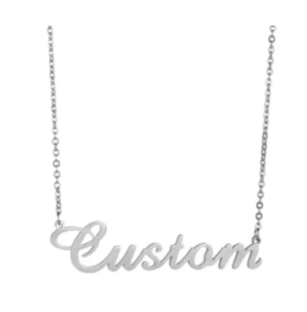 Stainless Steel Customized Various Sign Name Necklace