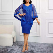 Sequin Temperament Slim dress