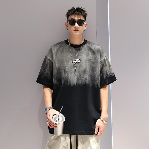 Plus Size Gradient T-shirt