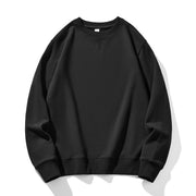 Combed Cotton Round Neck Sweater Wool