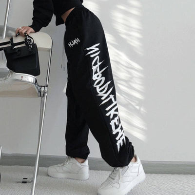 Graphic Print Sweatpants