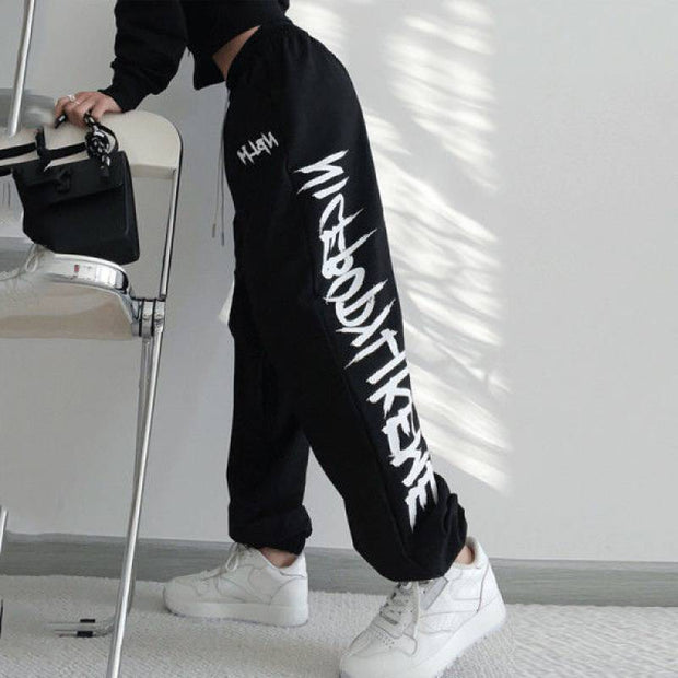 Graphic Print Sweatpants