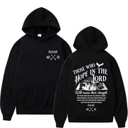 Religious Graphic Hoodie