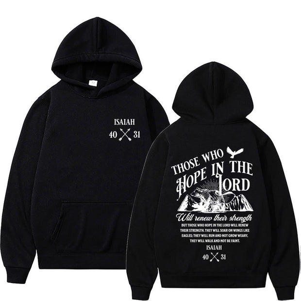 Religious Graphic Hoodie