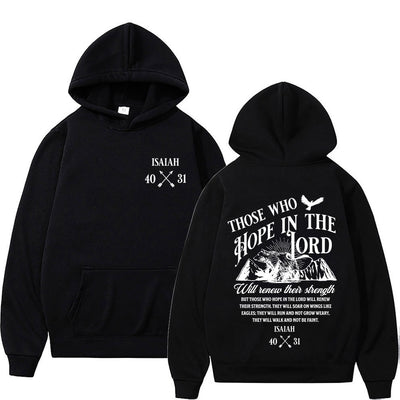 Religious Graphic Hoodie