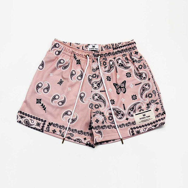 Paisley Shorts Mesh