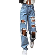 Ripped Baggy Denim Pants