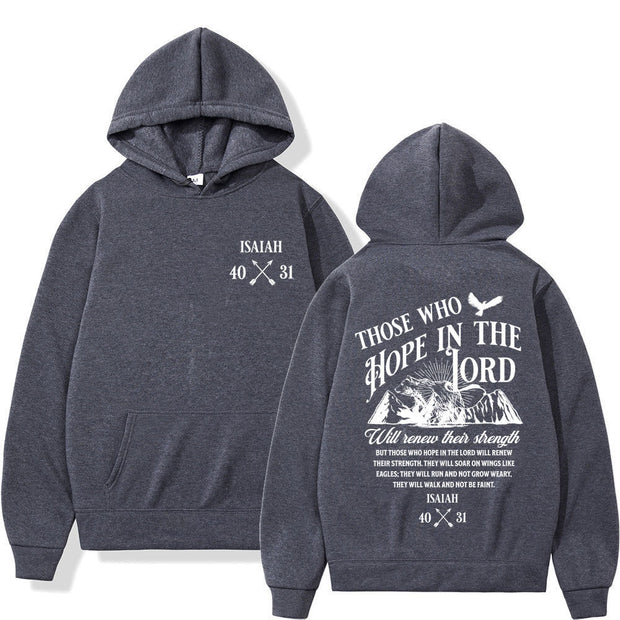 Religious Graphic Hoodie