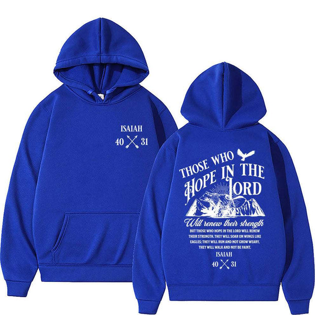Religious Graphic Hoodie