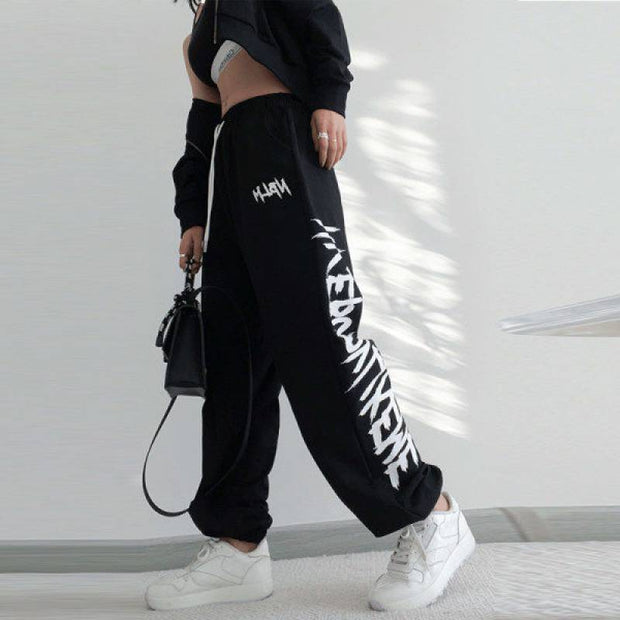 Graphic Print Sweatpants