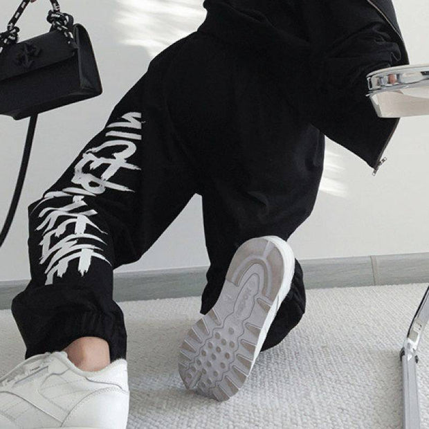 Graphic Print Sweatpants