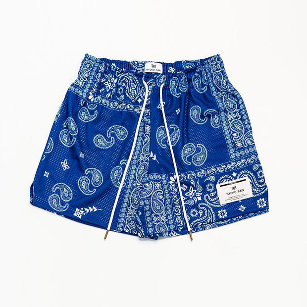 Paisley Shorts Mesh