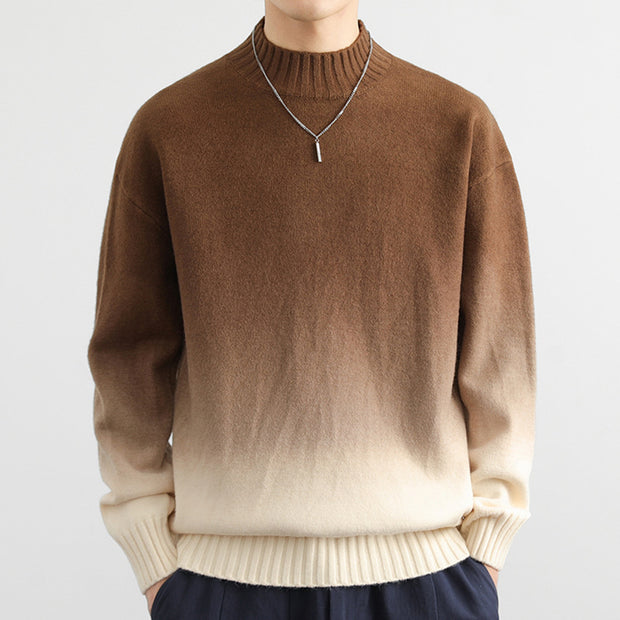 Gradient crewneck Men