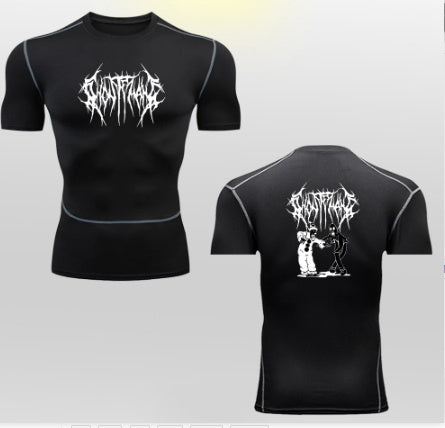 Tight T-shirt Quick-drying High Elastic Sports Top